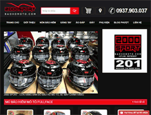 Tablet Screenshot of baohomoto.com